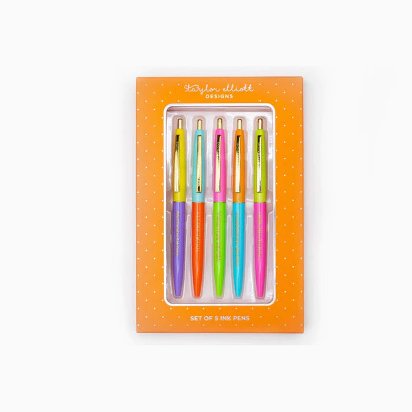 Compliments Pen Set – Wrapped Gift Boutique